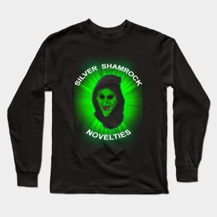 Silver Shamrock Witch Long Sleeve T-Shirt